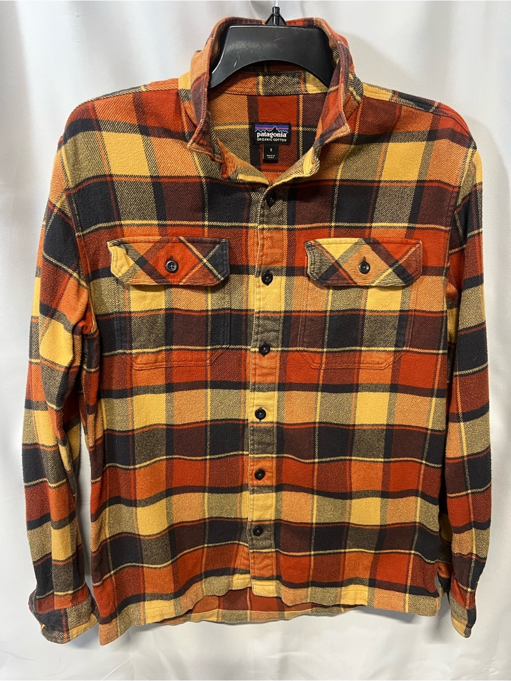 patagonia organic cotton button down